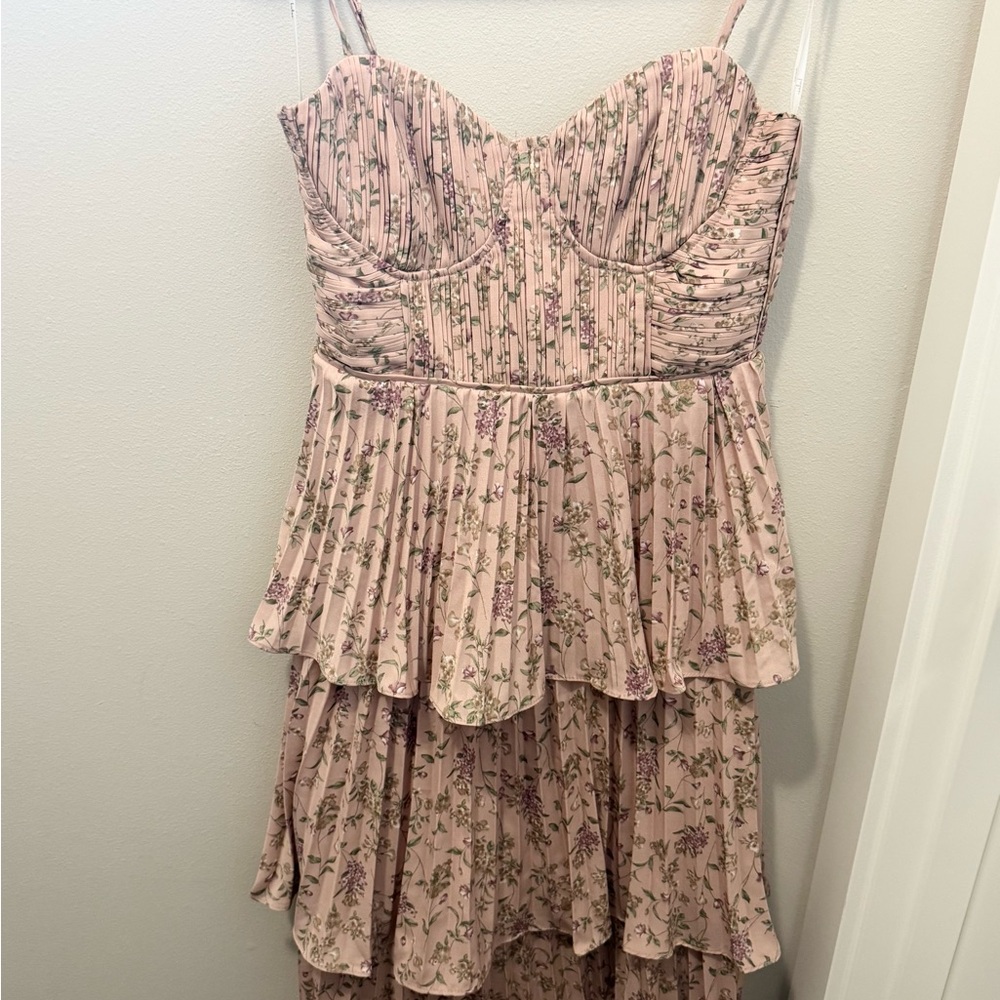 Floral Pink Dress